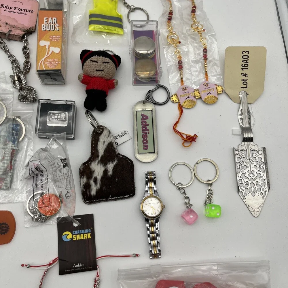 Assorted 50 Pieces Misc Jewelry and Accessories Lot